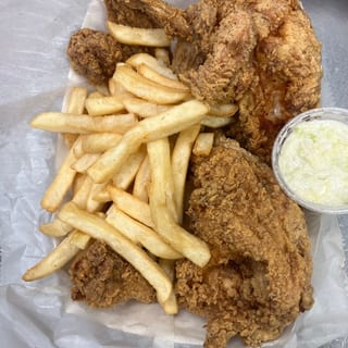 1/2 White (2 Breast, 2 Wings)