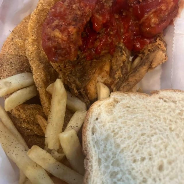 Catfish & White.