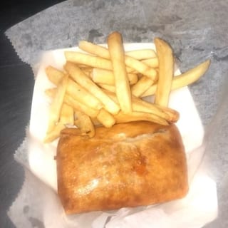 2 for $10 Pizza Puff With Fries